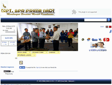 Tablet Screenshot of bpr-primanadi.com